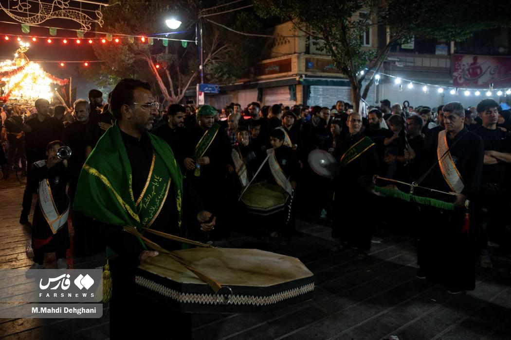 اولین شب مسلمیه در حرم حضرت عبدالعظیم(ع)