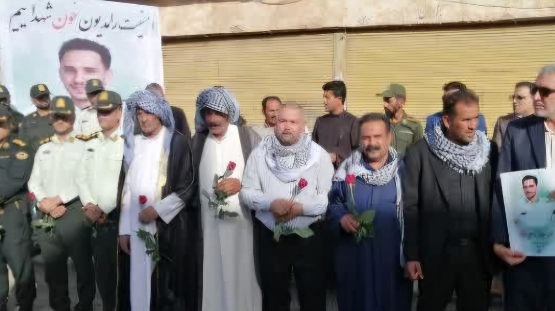 مراسم تشییع شهید عماد دهیمی برگزار شد