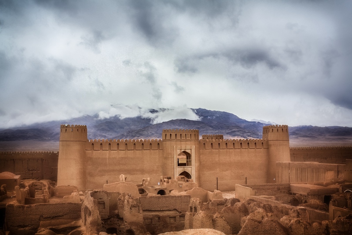 تصاویری دیدنی از ارگ زیبای رایِن کرمان