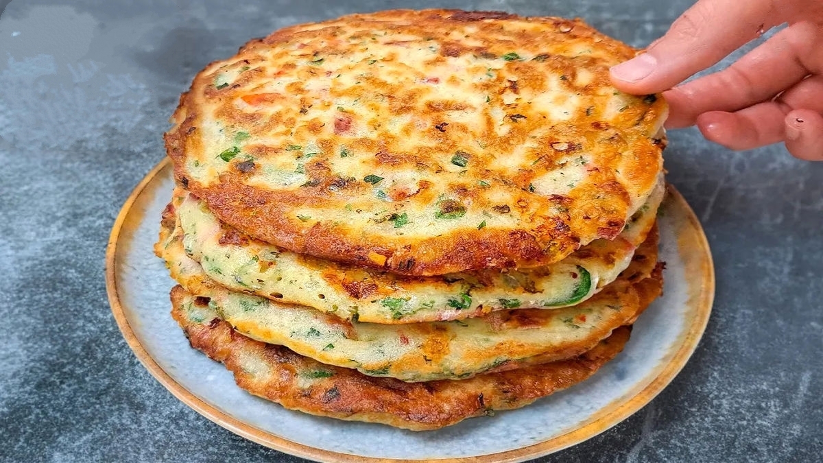 نان پیتزایی؛ یک میان وعده ساده و خوش طعم