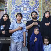 عکس/ حرم مطهر رضوی در روز شهادت امام محمد باقر (س)