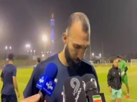 روزبه چشمی: بازی سختی مقابل قطر داریم ولی برای برد به زمین می‌رویم