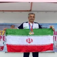 درخشش دونده پیشکسوت گیلانی در رقابت‌های دو و میدانی آسیا