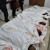 تصاویر دلخراش از سلاخی فلسطینیان در مرکز توزیع کمک‌ها در رفح
