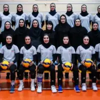 یک بازیکن و بدنساز اصفهانی در تیم ملی والیبال بانوان
