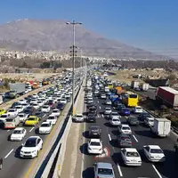 ترافیک در ورودی و خروجی‌های خراسان رضوی سنگین است