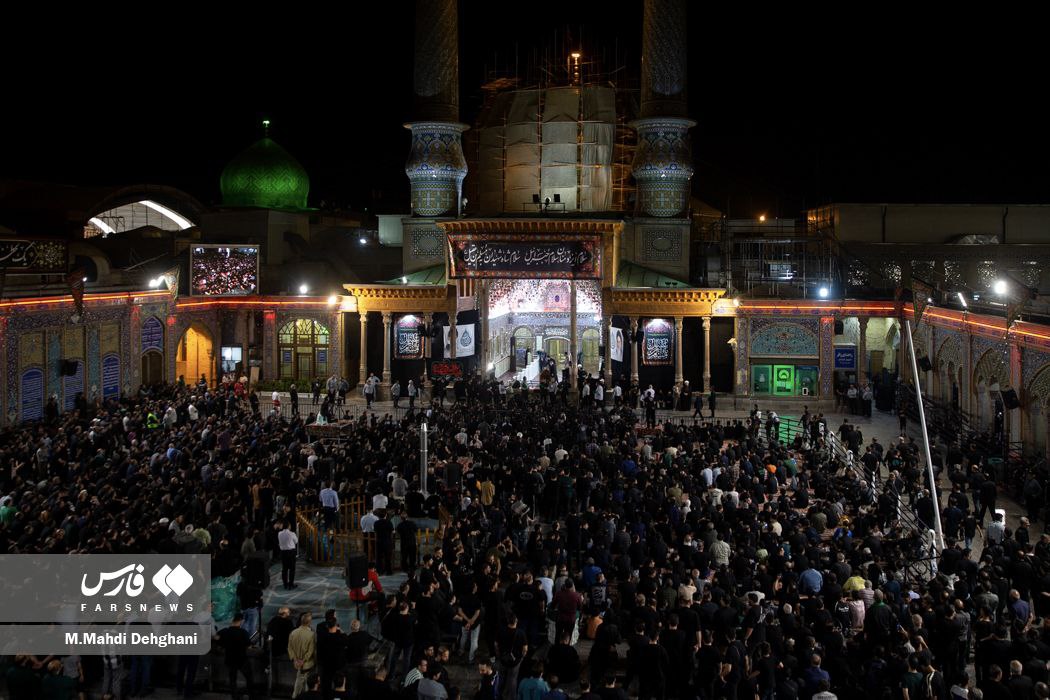 اولین شب مسلمیه در حرم حضرت عبدالعظیم(ع)