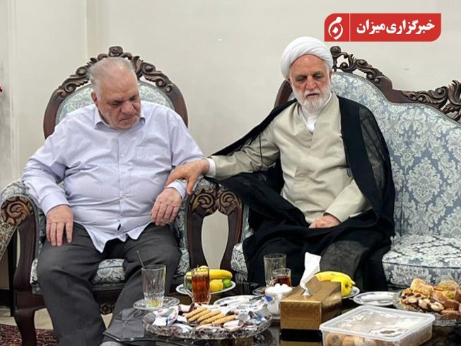 تصاویری از دیدار و عیادت قاضی‌القضات از عزت‌الله مطهری