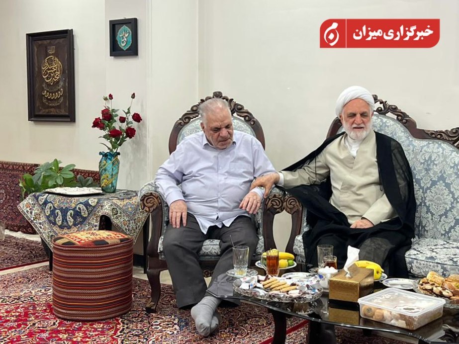 تصاویری از دیدار و عیادت قاضی‌القضات از عزت‌الله مطهری