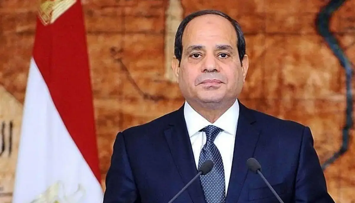 رئیس‌جمهور مصر، به امارات رفت