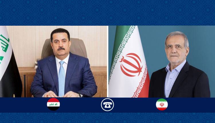 گفتگوی تلفنی نخست وزیر عراق و رئیس جمهور ایران
