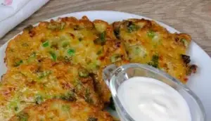 طرز تهیه کوکو لوبیا سفید و سیب زمینی پخته