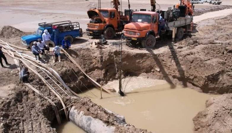 شکستگی خط آبرسانی کوثر در بوشهر ترمیم شد