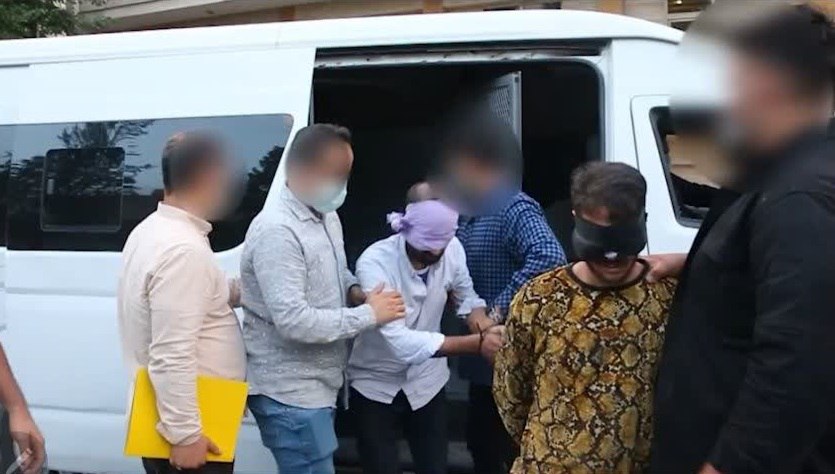 عکس/ دستگیری اعضای شبکه تروریستیِ داعش در تهران 