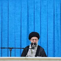 سخنان مهم رهبر انقلاب در مرقد امام خمینی(ره): پاسخ ما به یاوه‌گویی‌های دولت آمریکا این است که هیچ غلطی نمی‌توانید بکنید