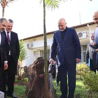 وزیر کشاورزی برزیل با قالیباف دیدار کرد؛ کاشت نهال دوستی در سفارت ایران در برازیلیا