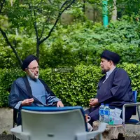 دیدار حسن خمینی با خاتمی