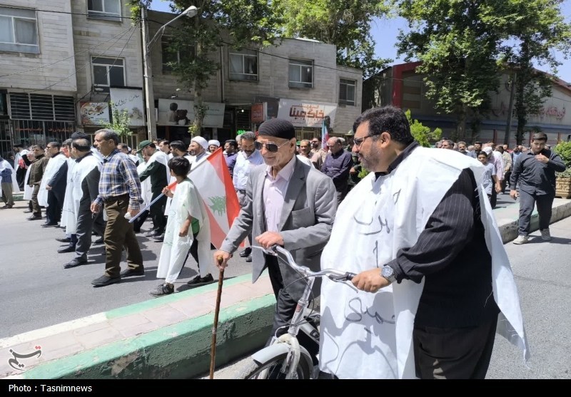 عکس/ راهپیمایی مردمی سالگرد قیام ۱۵ خرداد پیشوا به روایت تصویر