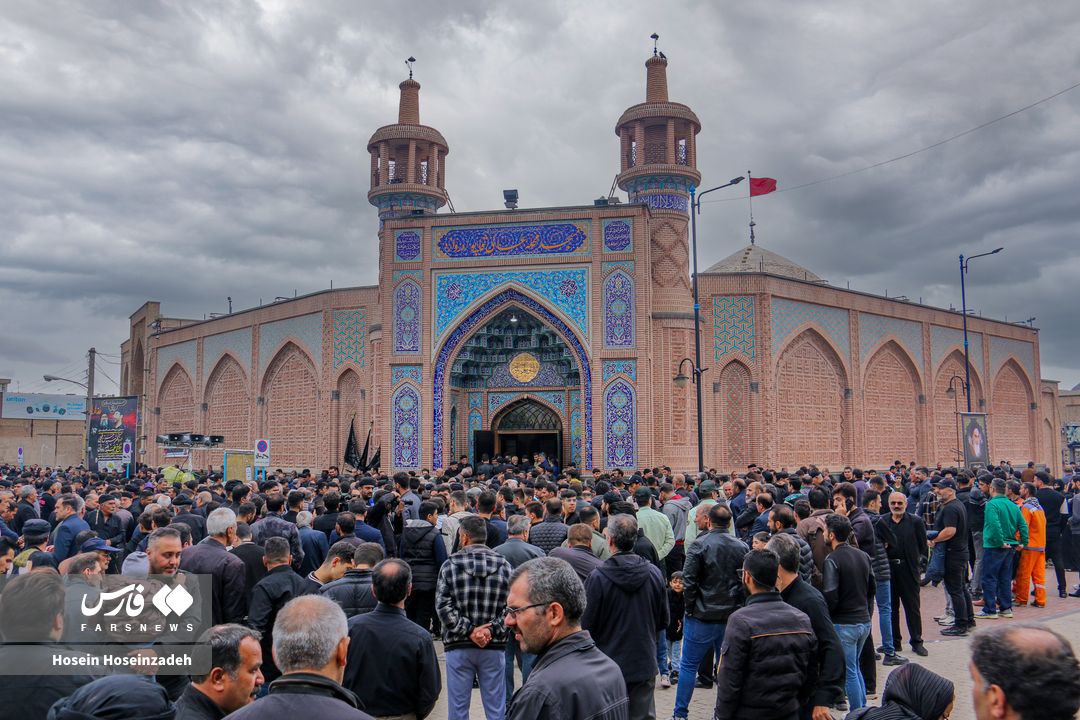 عزاداری سنتی مسلمیه در بازار اردبیل  