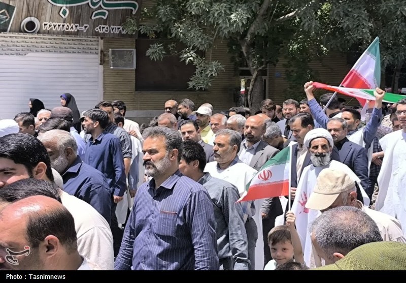 عکس/ راهپیمایی مردمی سالگرد قیام ۱۵ خرداد پیشوا به روایت تصویر