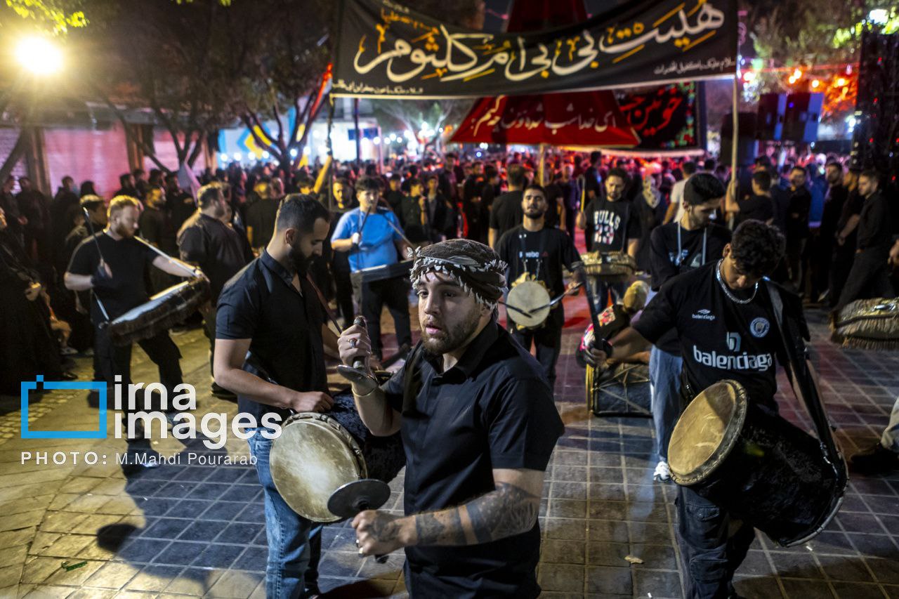 سومین شب عزاداری ایام مسلمیه در حرم حضرت عبدالعظیم (ع)