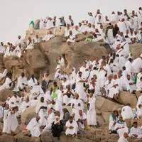 عکس/ تصاویر خبرگزاری فرانسه از مراسم حج و رمی جمرات در مکه  