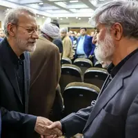 مراسم ختم پدر همسر علی مطهری