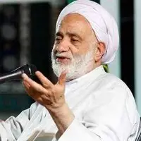 همنشینی حجت الاسلام قرائتی و قائم مقام دفتر رهبر انقلاب در حرم امام خمینی