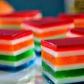 ژله چند رنگ جذاب وخوشمزه مناسب دورهمیها