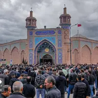 عزاداری سنتی مسلمیه در بازار اردبیل  