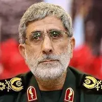 حضور سردار قاآنی در مراسم دعای عرفه 