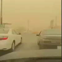 طوفان گرد و غبار در کربلا