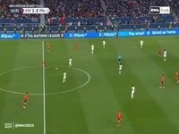گل دوم اسپانیا به فرانسه توسط میکل مرینو