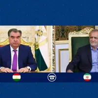 تاکید روسای جمهور ایران و تاجیکستان بر تحکیم مناسبات راهبردی و اجرای توافقات