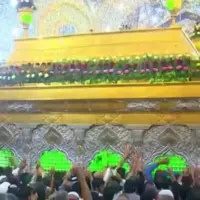 حال و هوای حرم سیدالشهدا علیه السلام در روز عرفه
