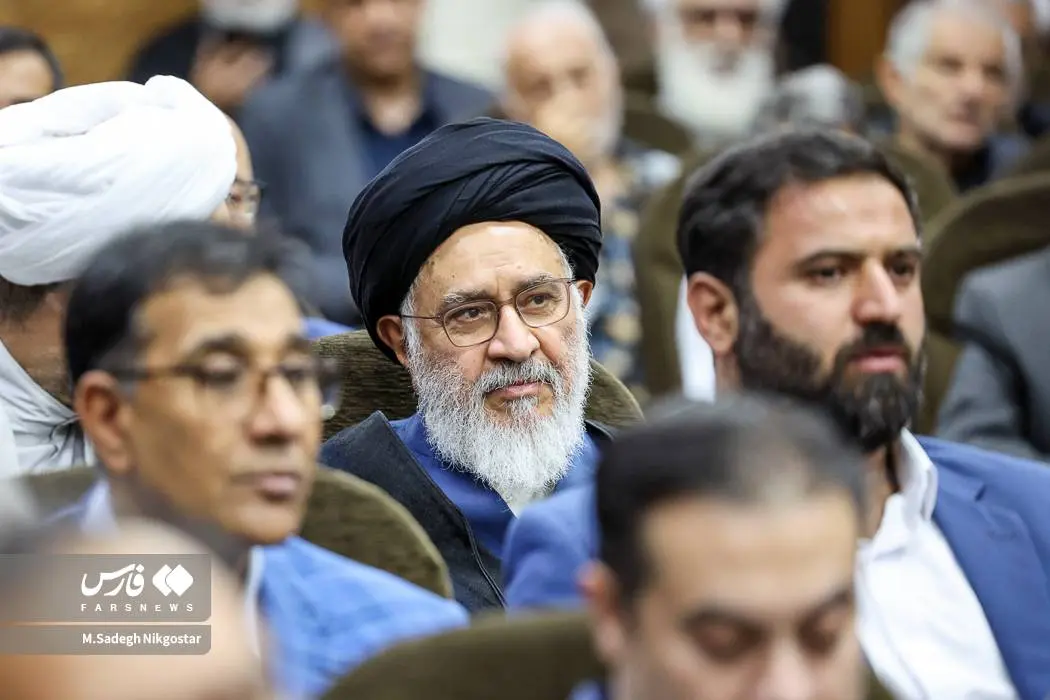 مراسم ختم پدر همسر علی مطهری