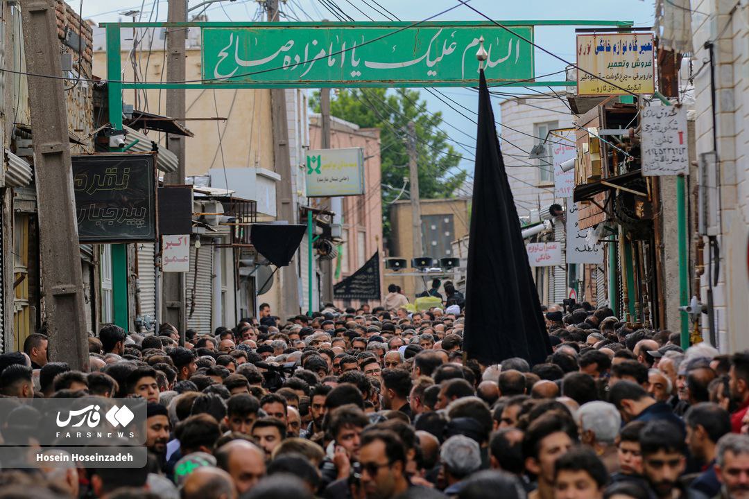 عزاداری سنتی مسلمیه در بازار اردبیل  
