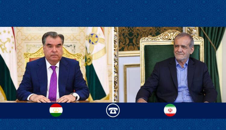 تاکید روسای جمهور ایران و تاجیکستان بر تحکیم مناسبات راهبردی و اجرای توافقات