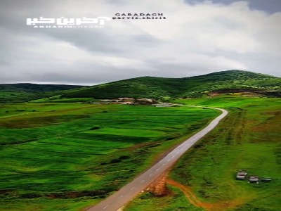 جاده زیبای کلیبر به اسکانلی در قره داغ