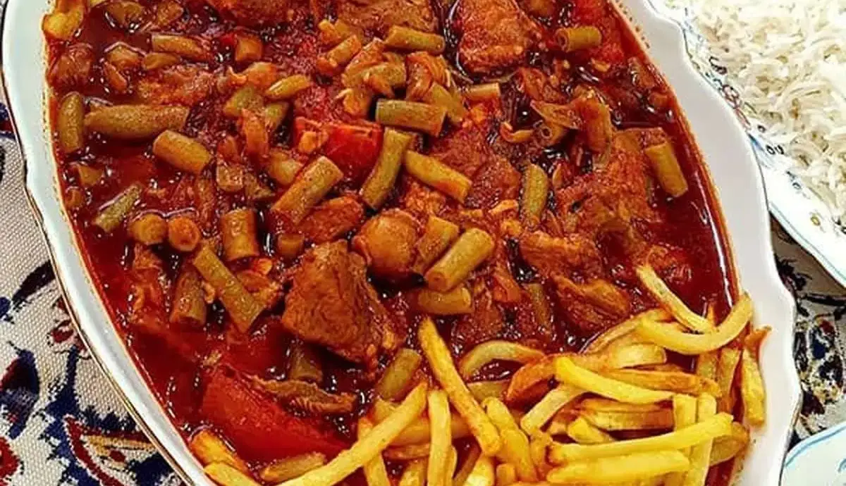 این خورش متفاوت را با گوشت و سبزیجات درست کنید!