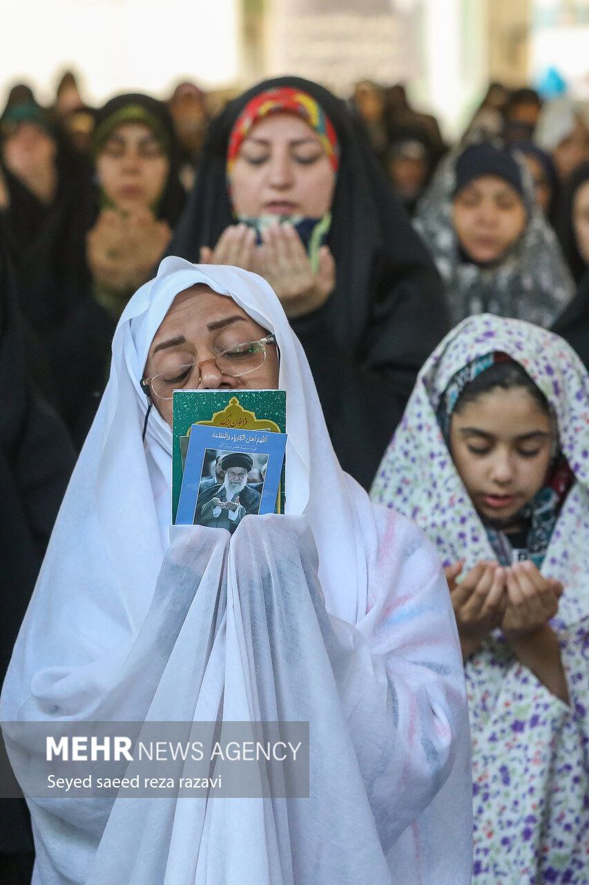 عکس/ نماز عید سعید قربان در دانشگاه تهران