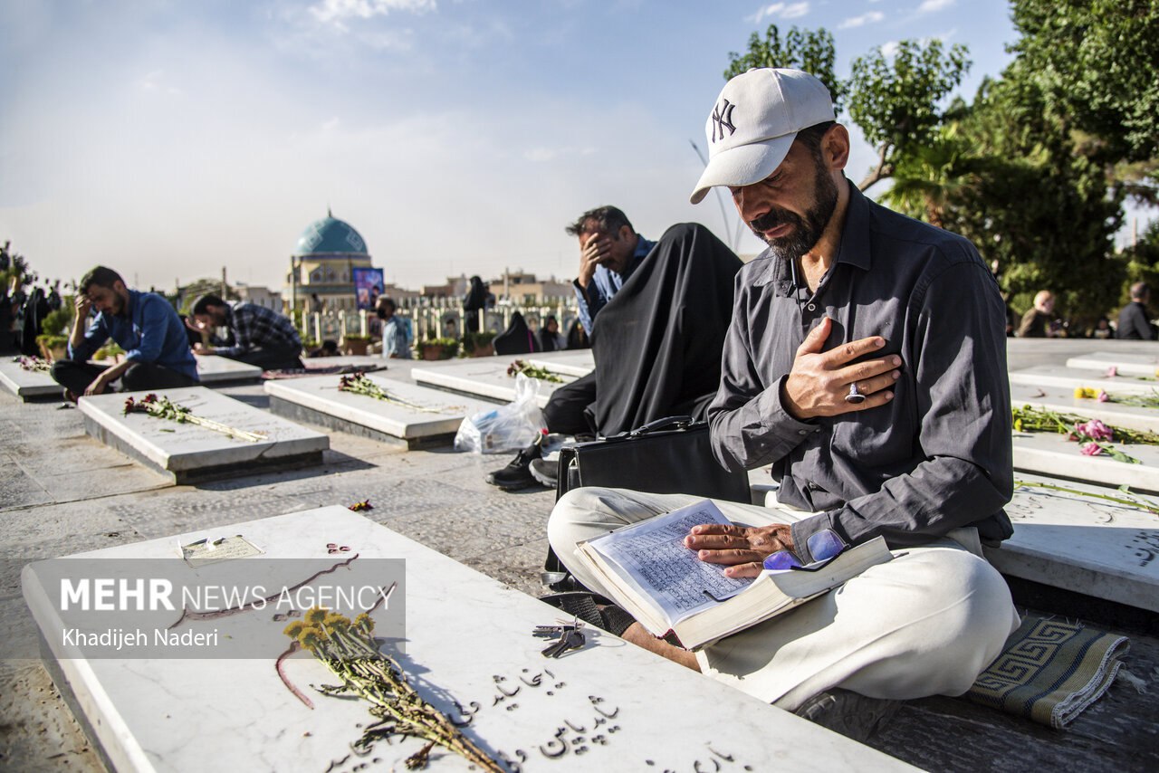 عکس/ مراسم قرائت دعای عرفه در سراسر ایران