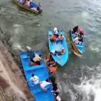 قایق غیرمجاز غرق شد