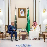 دیدار سران پاکستان و عربستان در مکه؛ حمایت از حل عادلانه مساله فلسطین