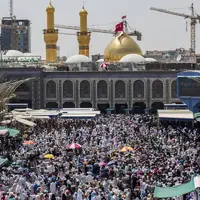 تصاویری دیدنی از روز عرفه در کربلا
