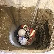 سقوط نگهبان ۶۵ ساله در چاه ۷ متری 