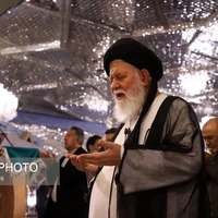 عکس/ نماز عید سعید قربان در حرم مطهر رضوی