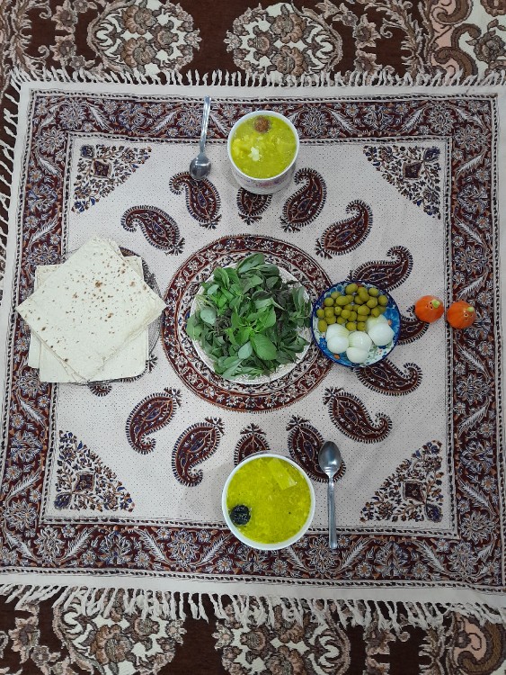 از شما/خوشمزه نهارامروزمون اشکنه کدو،تقدیم نگاه گرم وپرمهرتان😋😋🌺