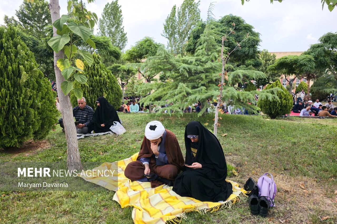 عکس/ مراسم قرائت دعای عرفه در سراسر ایران