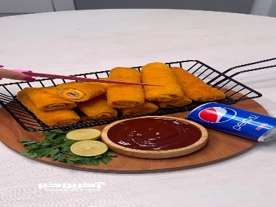 طرز تهیه رول لازانیا سوخاری خوشمزه و آسان